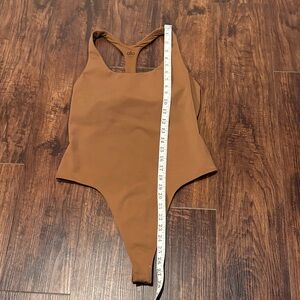ALO Yoga Tan Bodysuit NWT